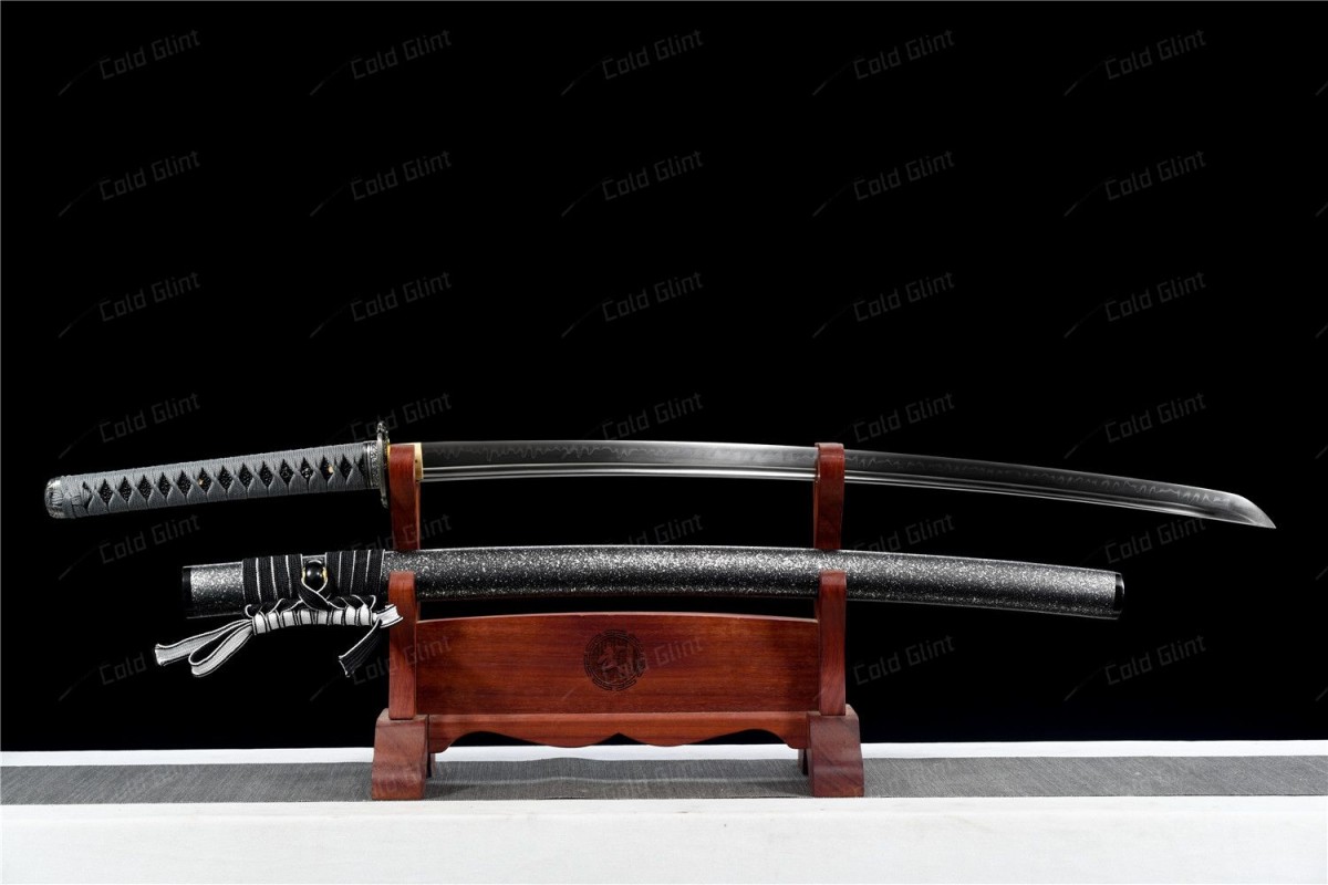 Shadow - Clay-Tempered Blade Real Hamon, Katana