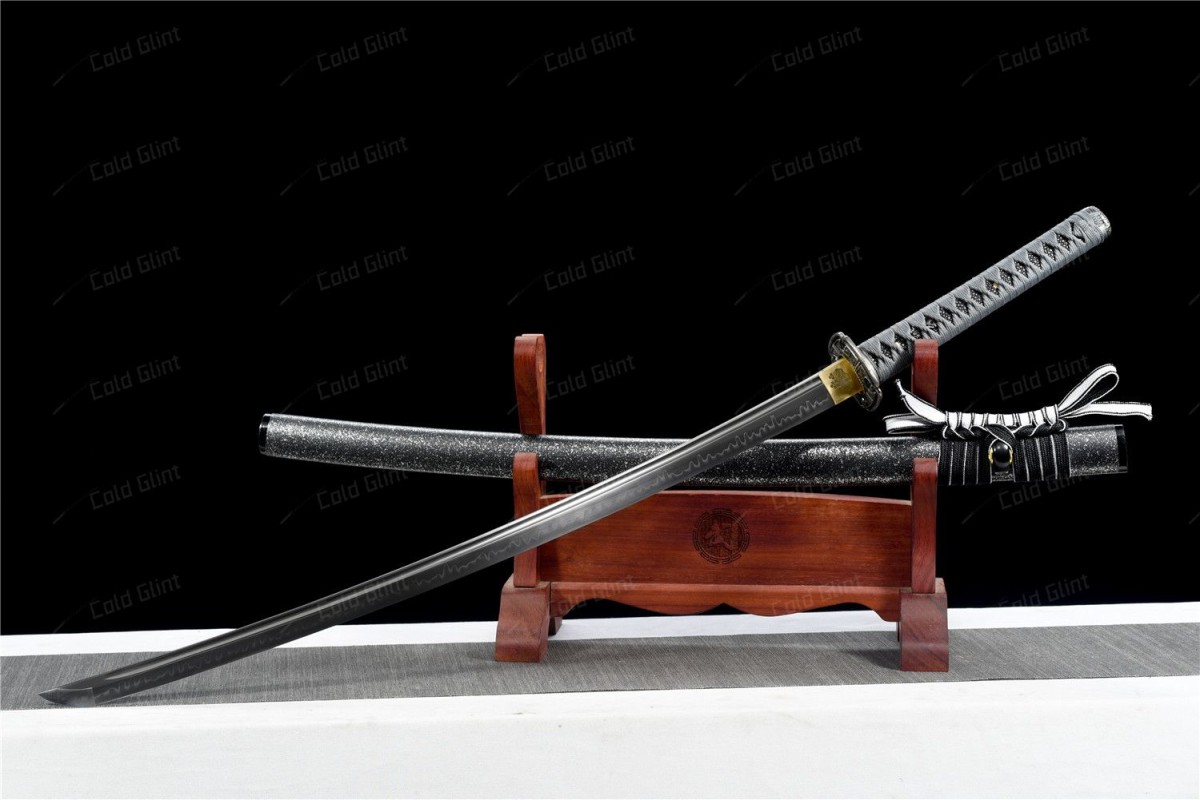 Shadow - Clay-Tempered Blade Real Hamon, Katana