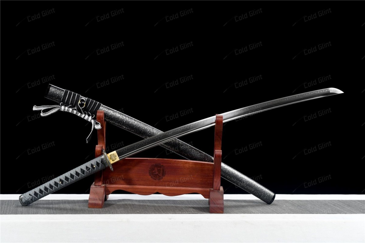 Shadow - Clay-Tempered Blade Real Hamon, Katana