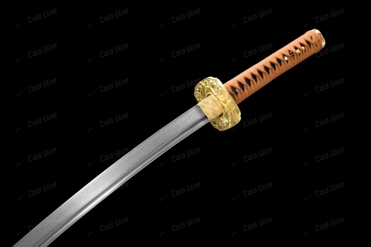 Legend - Hundred-Fold Patterned Steel, Katana