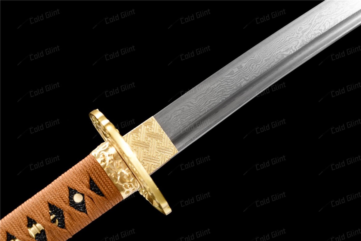 Legend - Hundred-Fold Patterned Steel, Katana