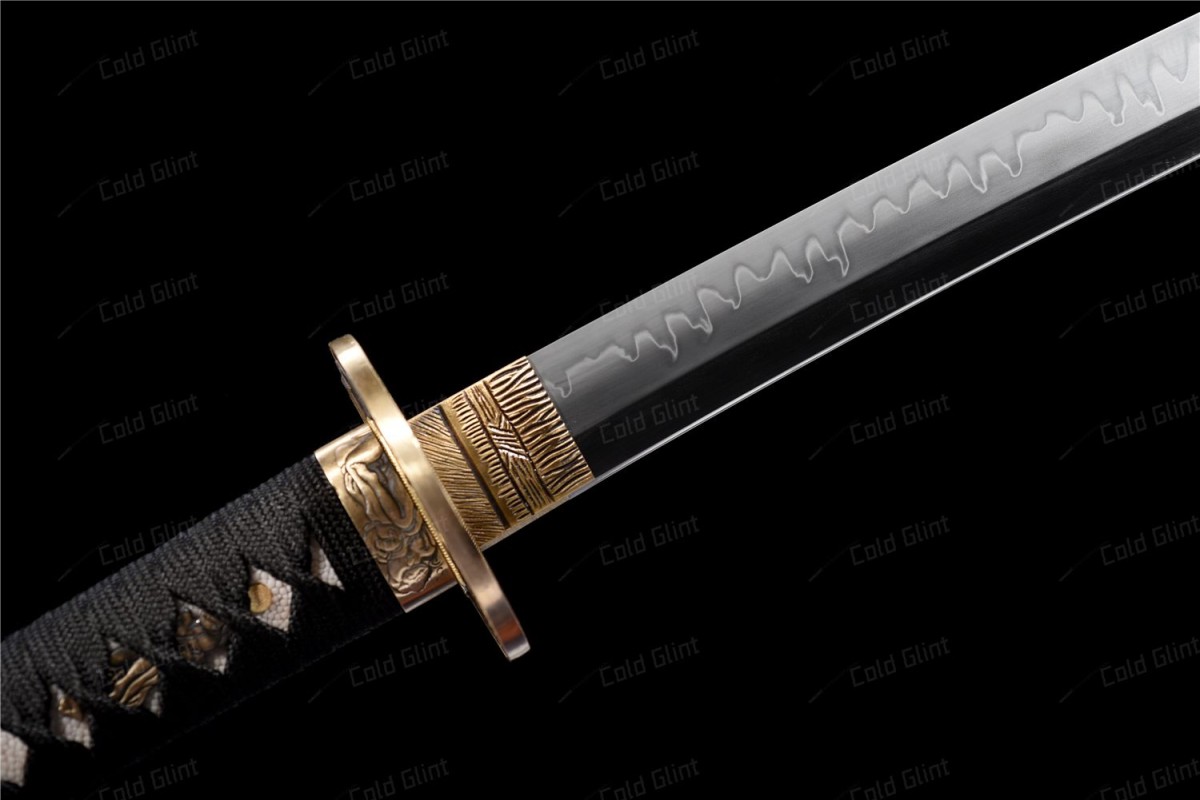 Fuma - Clay-Tempered Blade Real Hamon, Katana